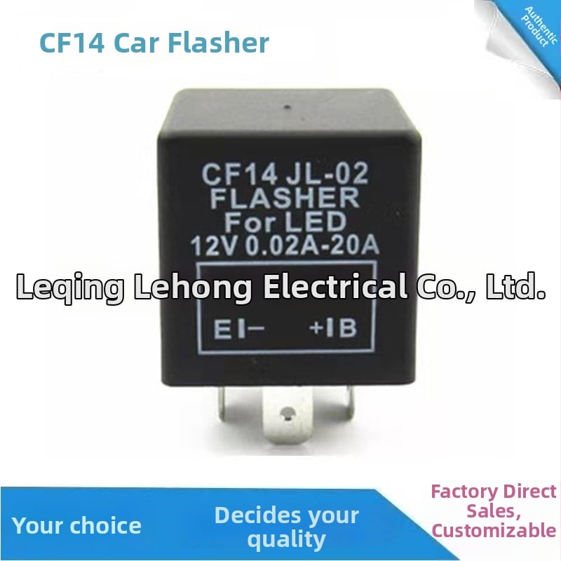 CF14 automobilový blikač s LED s tromi piny, 12V, 20A relé, vysokovýkonný inteligentný upgrade pre motocykel CF13