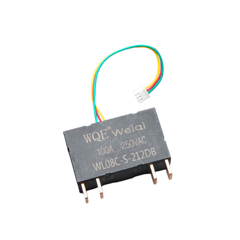 WL08G mágneses tartó relé, 12V, 80A, kettős tekercs, két készlet, normálisan zárt érintkezőkkel ellátott elektromágneses relé, 4.6W