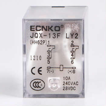 JQX-13FPCB relé, PCB-re szerelt LY2, hatékony és stabil