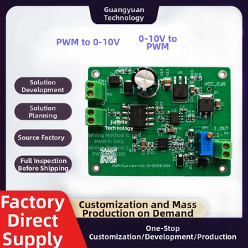 PWM signal pretvorba u 5V/0-10V i 10V u PWM — PCBA shema za razvoj i prilagođenu pločicu