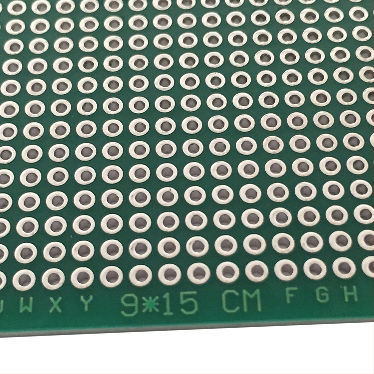Dvostrana univerzalna PCB ploča, 9×15 cm, razmak 2,54 mm, cinkovana