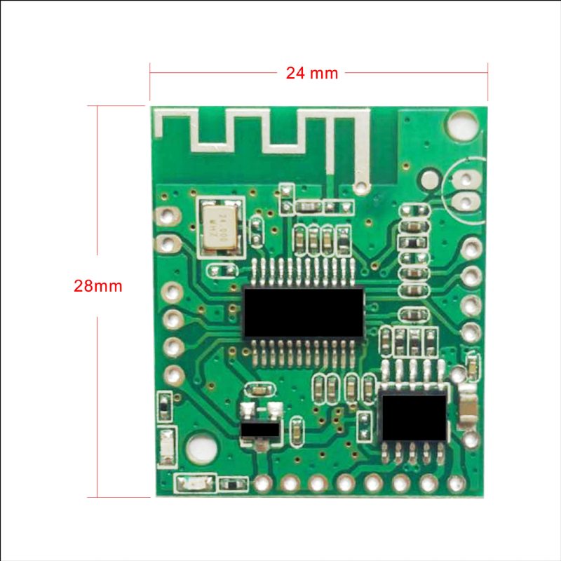 Bluetooth modul pojačala ploča s niskom potrošnjom energije, Bluetooth 5.0 DIY prijemnik za zvučnike, dizajn i razvoj elektroničkog kruga
