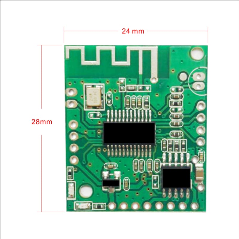 Bluetooth modul pojačala ploča s niskom potrošnjom energije, Bluetooth 5.0 DIY prijemnik za zvučnike, dizajn i razvoj elektroničkog kruga