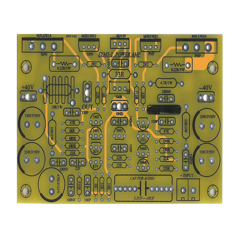 FR-4 vlaknasta PCB pločica, višeslojna pločica, ubrzano prototipiranje, spremno za zavarivanje