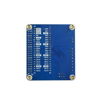 Light Snow pločica za upravljanje motorom za Raspberry Pi Pico, 5V regulator, I2C sučelje, 4 izlaza za DC motore