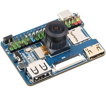 Raspberry Pi CM4 Nano proširena ploča s USB-C, USB 2.0 i HDMI, ugrađena 8 MP kamera.