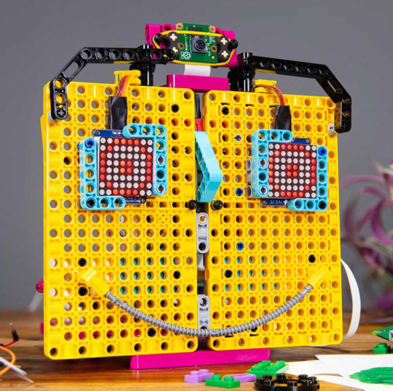 Raspberry Pi Build Hat s LEGO za snažan pametan stroj