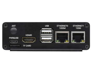 Raspberry Pi CM4 izolirana RS485 x4 proširna ploča s dvostrukim gigabit Ethernetom, USB 2.0 i HDMI