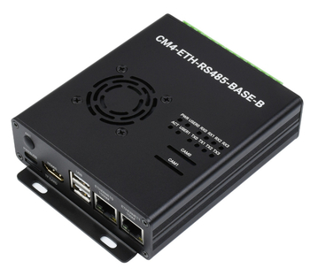 Raspberry Pi CM4 izolirana RS485 x4 proširna ploča s dvostrukim gigabit Ethernetom, USB 2.0 i HDMI