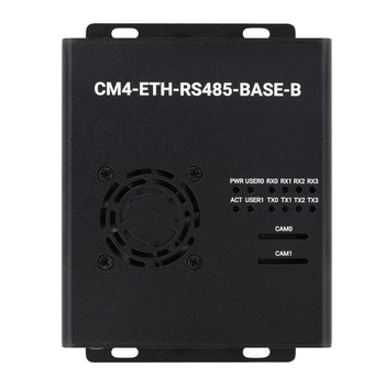 Raspberry Pi CM4 izolirana RS485 x4 proširna ploča s dvostrukim gigabit Ethernetom, USB 2.0 i HDMI