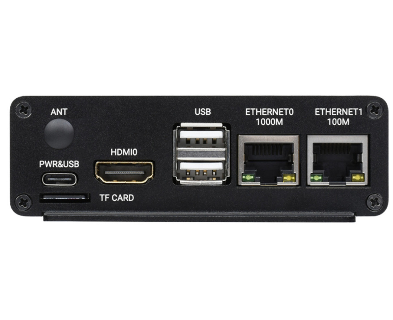 Raspberry Pi CM4 izolirana RS485 x4 proširna ploča s dvostrukim gigabit Ethernetom, USB 2.0 i HDMI
