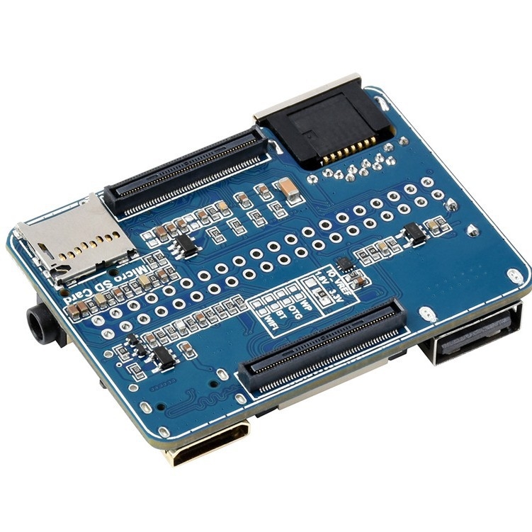 Raspberry Pi CM4-Nano-B ultra-mala proširena ploča tipa B, CM4 veličina, integrira više sučelja