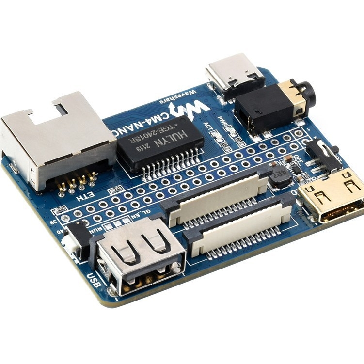 Raspberry Pi CM4-Nano-B ultra-mala proširena ploča tipa B, CM4 veličina, integrira više sučelja