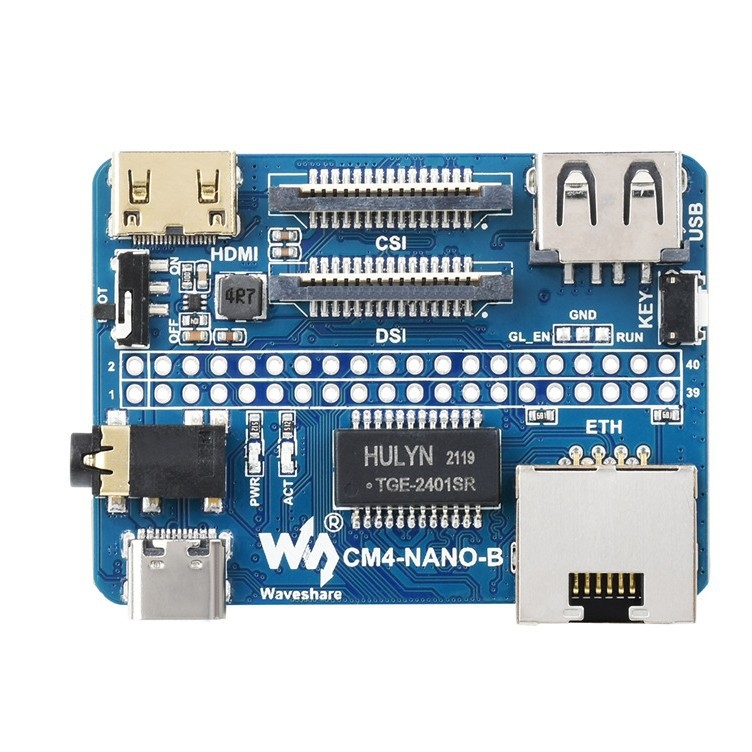 Raspberry Pi CM4-Nano-B ultra-mala proširena ploča tipa B, CM4 veličina, integrira više sučelja