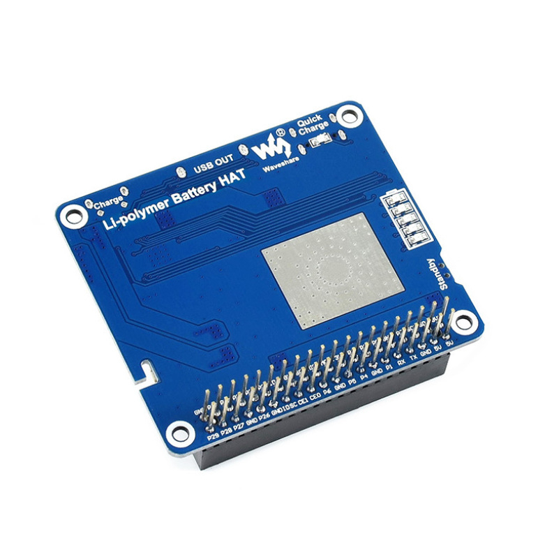 Light Snow Li-Polimer baterijski modul za Raspberry Pi 4, mobilno napajanje, velik kapacitet, dvostruko brzo punjenje, SW6106 proširiva ploča