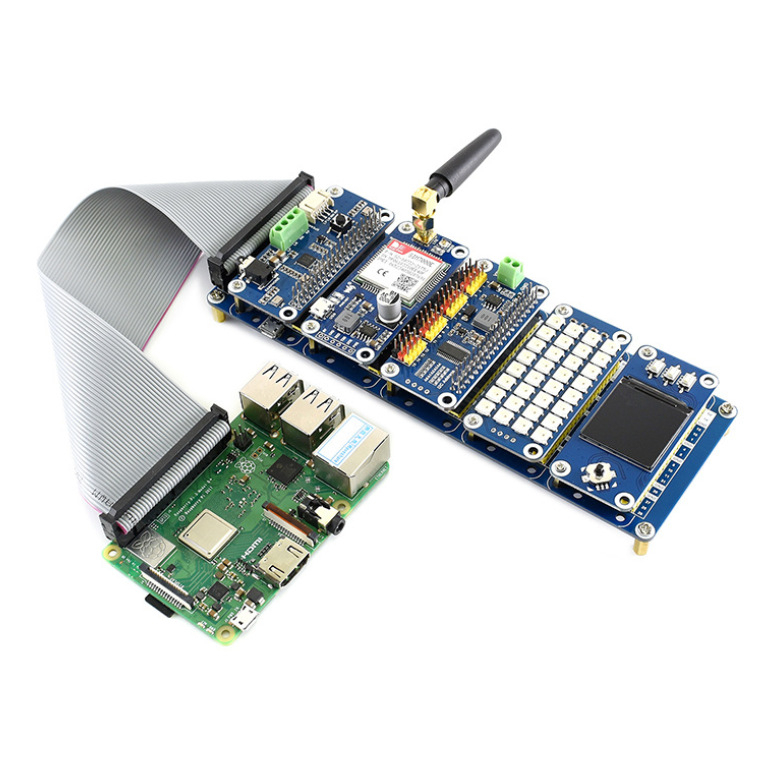 Light Snow GPIO proširiva ploča za Raspberry Pi 4B/3B+ s USB vanjskim napajanjem