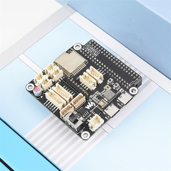 Univerzalna ploča za upravljanje robotom s Wi-Fi, Bluetooth i ESP-NOW — kompatibilna s Raspberry Pi; sučelja: upravljanje motorom, servo bus sučelje, LiDAR, devetosni IMU, I2C, 40-pin proširenje