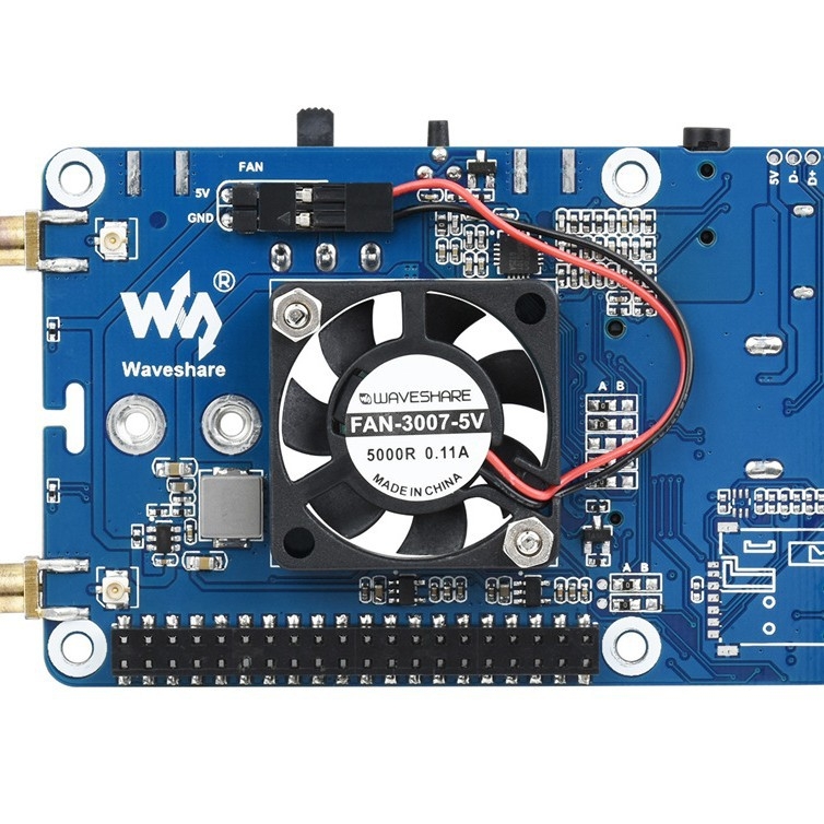 SIM7600G-H M.2 proširena ploča za Raspberry Pi, LTE Cat4, globalno GNSS pozicioniranje
