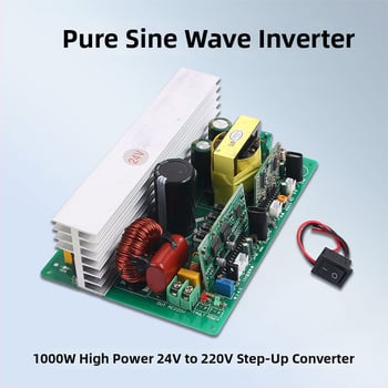 DC-AC menič s čistou sínusovou vlnou, vysoký výkon, 24V na 220V, modul pre elektrické vozidlá