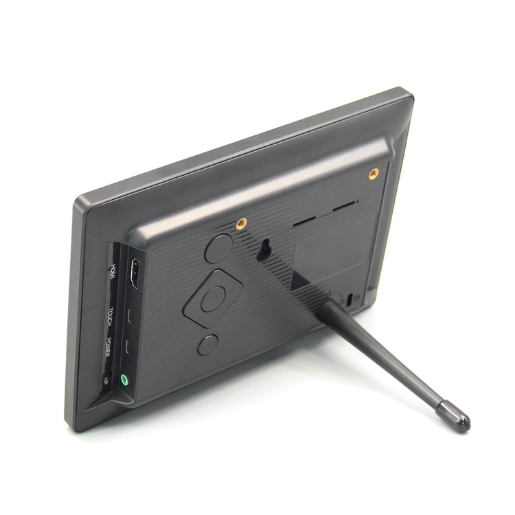 7-inčni LCD zaslon za Raspberry Pi, HDMI, IPS ploča sa širokim kutem gledanja, 1024x600, sa kućištem