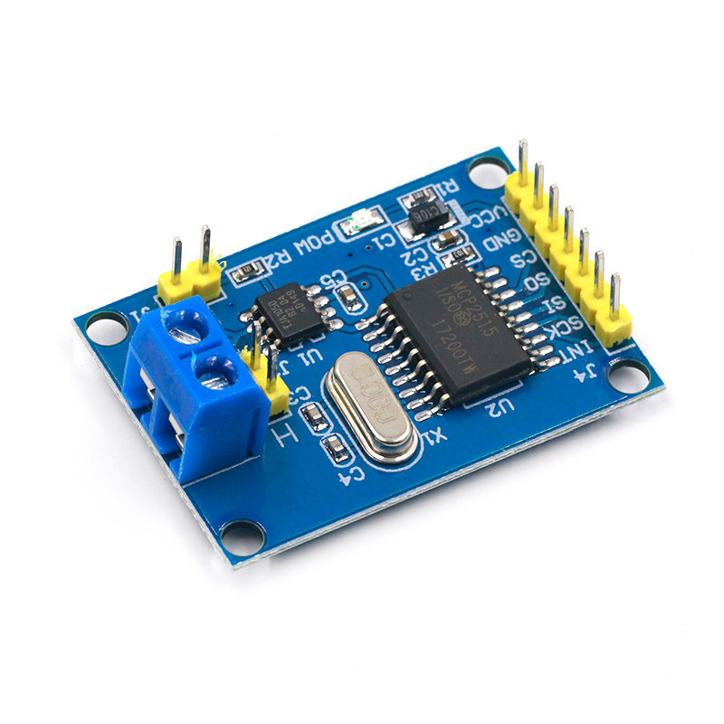 MCP2515 CAN modul s TJA1050 prijemnikom, SPI protokol, primjer programa za 8051 mikrokontroler