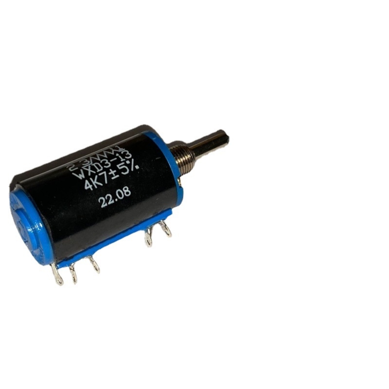 WXD3-13 4,7 kΩ, 20 mm, 10 okretaja, višerotorni vinuti potenciometar