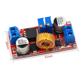 XL4015 modul napajanja s CC-CV visokim strujom 5A za punjenje litij-ionskih baterija i LED upravljač