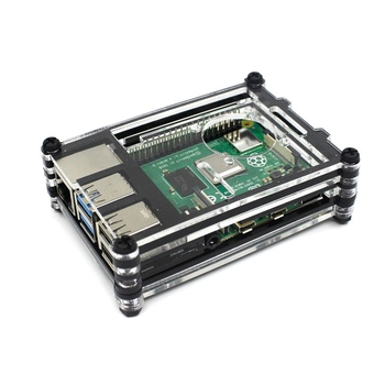 9-slojno akrilno kućište za Raspberry Pi 4B, dostupne su tri boje