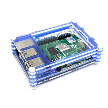 9-slojno akrilno kućište za Raspberry Pi 4B, dostupne su tri boje