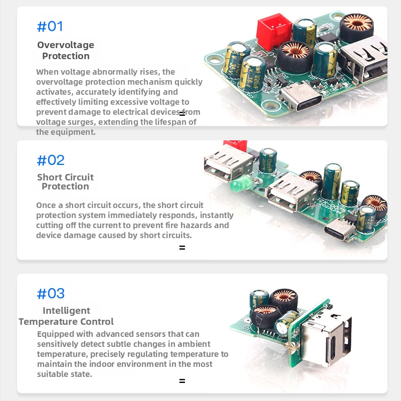 Modul za punjenje u automobilu USB QC3.0 + PD, brzo punjenje, dual USB, 12V, za modifikaciju naslona za ruku