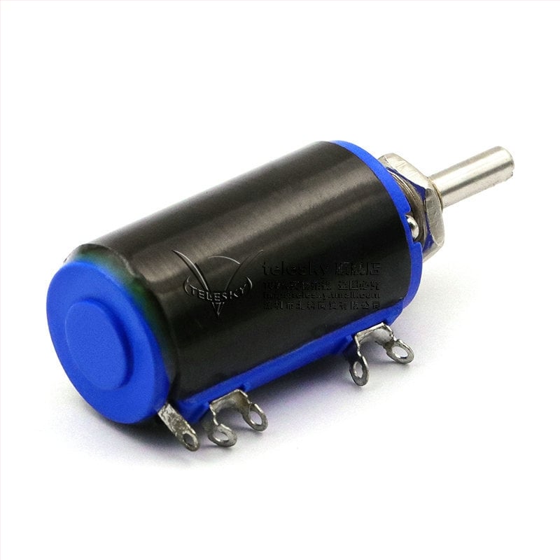 WXD3-13-2W 100R precizan višestruki potenciometar, klizni varijabilni otpornik, 100 Ω