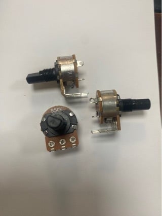 Kontrolna pločica za grijanje i male kućanske aparate s regulatorom temperature i brzine, prekidačem i potenciometrom