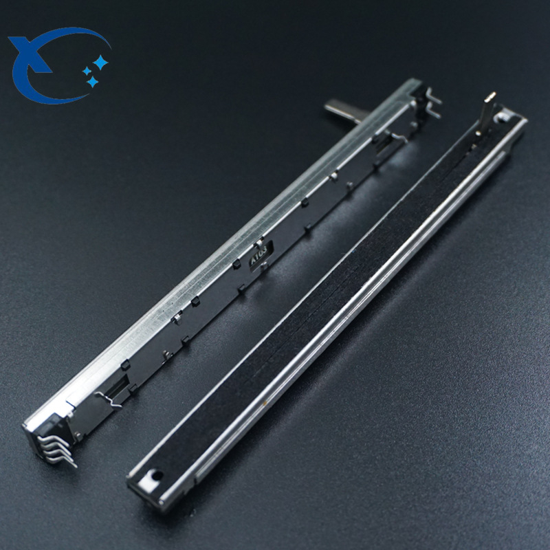 SC10080GH dvostruki linearni klizni potenciometar za mikser, fino podešavanje, 128 mm