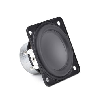 Bluetooth zvučnik kvadratnog oblika od 2 inča s gumiranim rubom, 20 jezgri, 4Ω, 10W NdFeB unutarnji dvostruki magnetski krug, IPX5 vodootporan