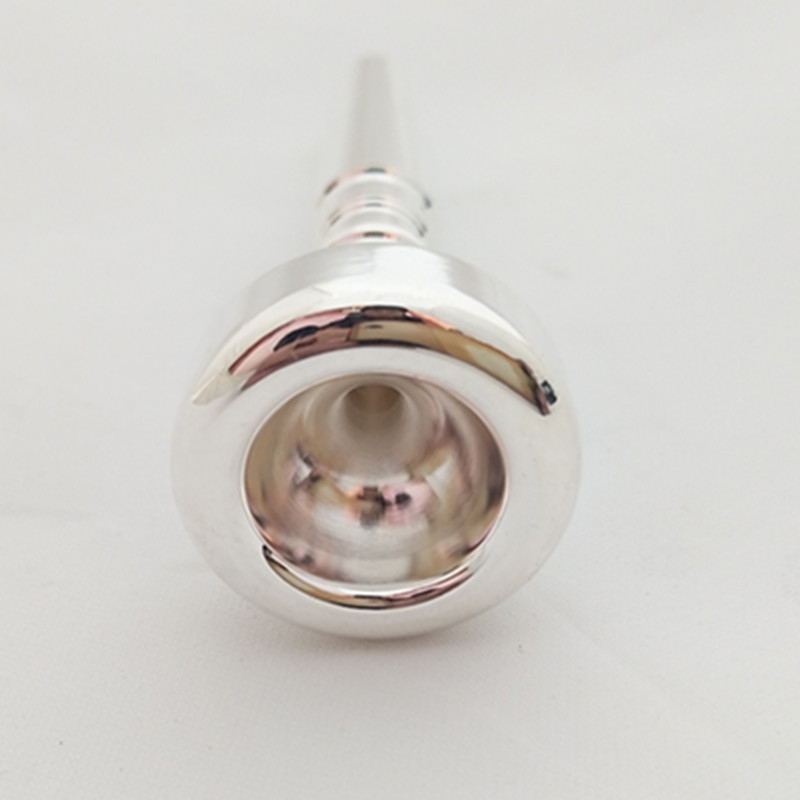 Hamilun trombitaszájrész ezüst bevonattal, méretek 3C/5C/7C, hangszerkiegészítő