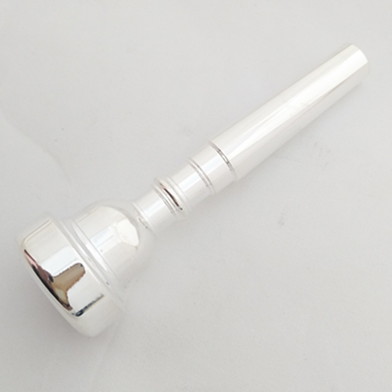 Hamilun trombitaszájrész ezüst bevonattal, méretek 3C/5C/7C, hangszerkiegészítő