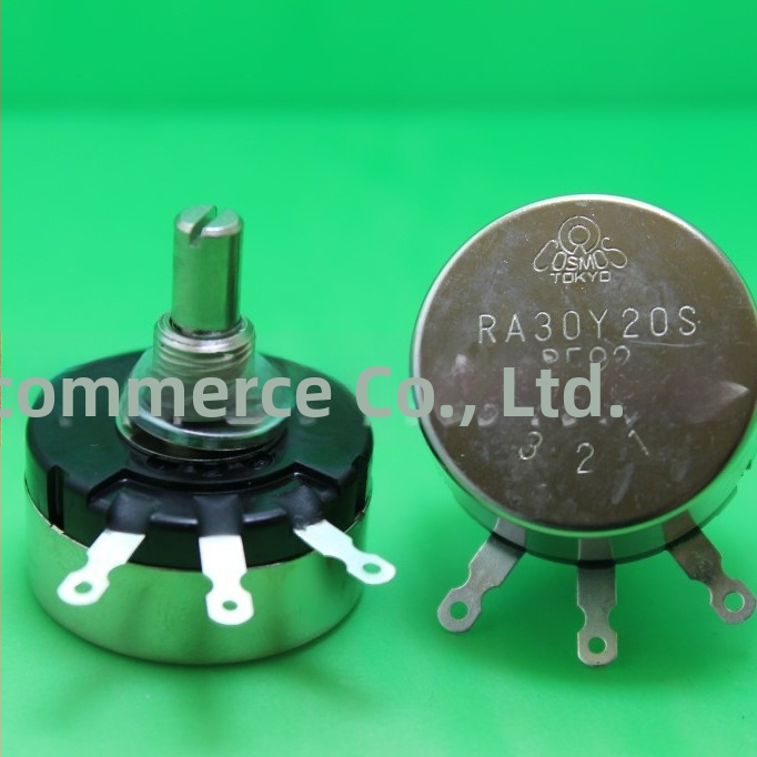 TOCOS RA30Y20S potenciometer s B102, B202, B502 a B103