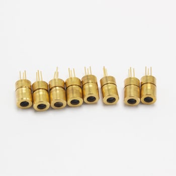 650 nm, 5 mW infracrveni laser diodni modul, industrijske klase, dimenzije 6,5 × 17 mm