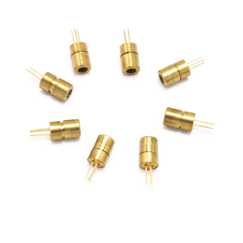 650 nm, 5 mW infracrveni laser diodni modul, industrijske klase, dimenzije 6,5 × 17 mm