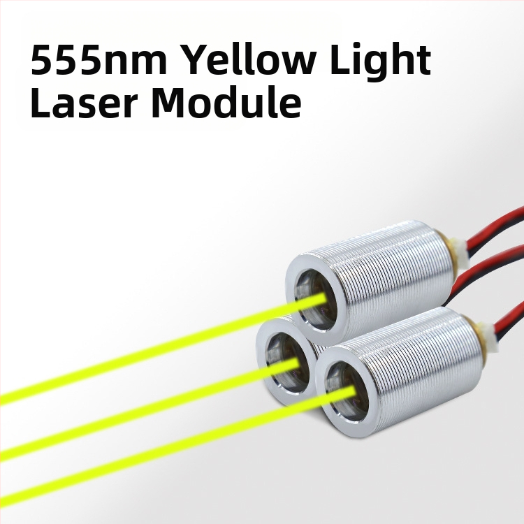 555-561 nm laserska glava sa žuto-zelene svjetlom, laserski modul za niveliranje i mjerenje udaljenosti