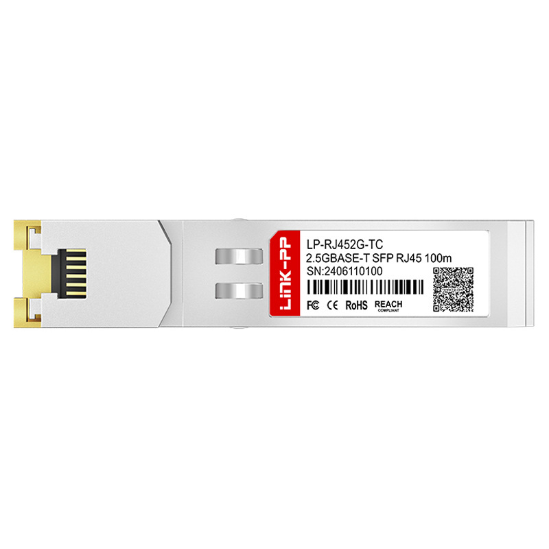 SFP optički modul, pretvarač optičkog porta u električni RJ45, 30 m, 2.5GBASE-T, 10GBASE-T