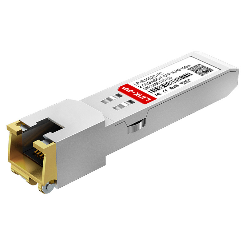 SFP optički modul, pretvarač optičkog porta u električni RJ45, 30 m, 2.5GBASE-T, 10GBASE-T