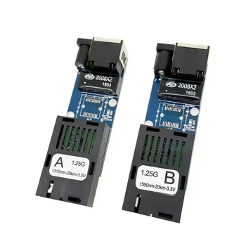 Gigabitni mini transceiver za jedno vlakno, ploča s umetkom i opcionalnim modulom za multimodalno optičko vlakno fotoelektrični pretvarač