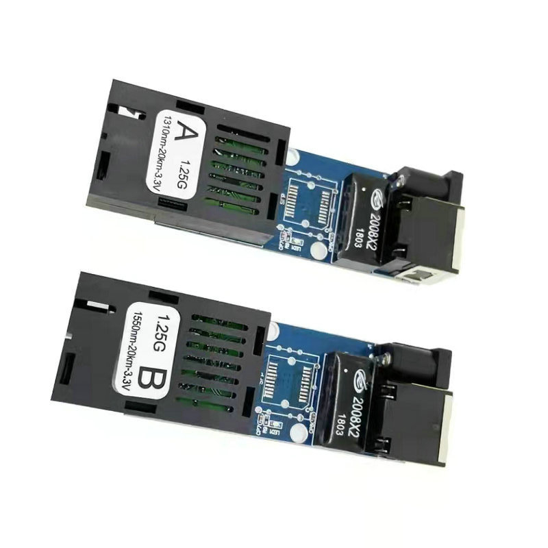 Gigabitni mini transceiver za jedno vlakno, ploča s umetkom i opcionalnim modulom za multimodalno optičko vlakno fotoelektrični pretvarač