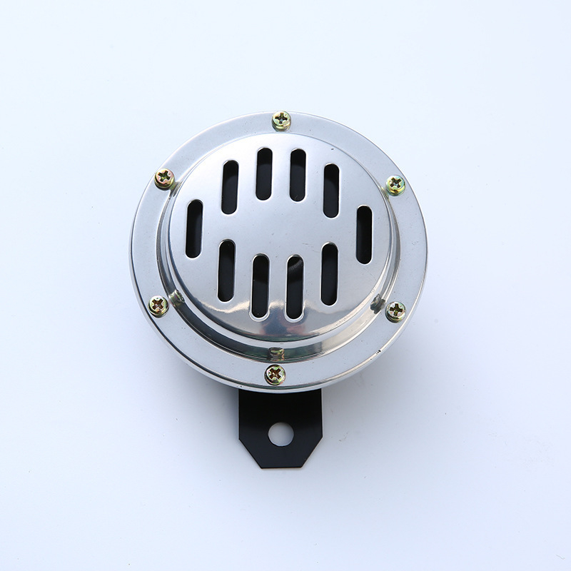 Automobilski klaxon SP100H, 12V, elektroplirano kućište tipa bazen, visok i nizak ton, promjer 100 mm