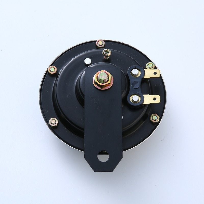 Automobilski klaxon SP100H, 12V, elektroplirano kućište tipa bazen, visok i nizak ton, promjer 100 mm