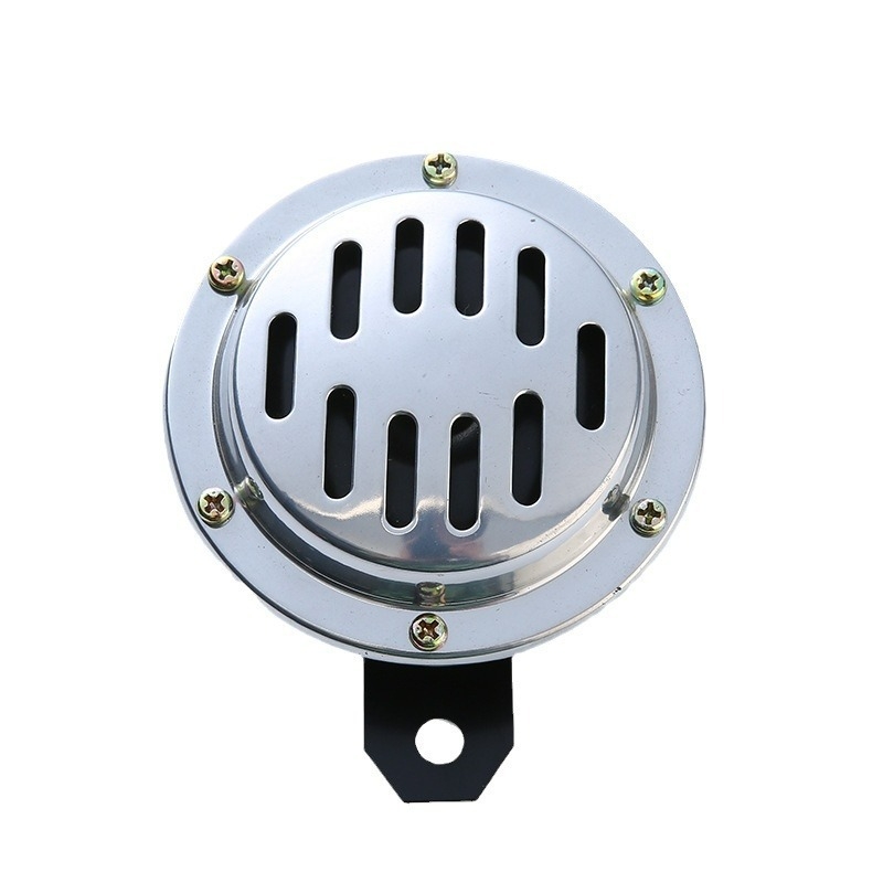 Automobilski klaxon SP100H, 12V, elektroplirano kućište tipa bazen, visok i nizak ton, promjer 100 mm