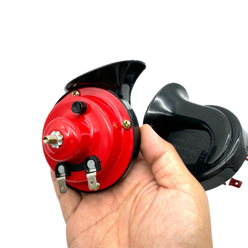 AK-06 12V Snail Horn s dvostrukim visokim i niskim tonom, vodootporan za automobile i motocikle