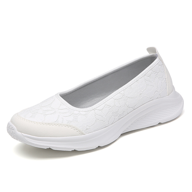 Női könnyű, légáteresztő hálós sneaker, nyári casual sportcipő, csúszásmentes és kopásálló