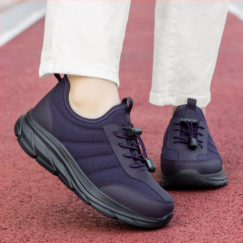 Slip-on dámske tenisky na jar a jeseň, pohodlné, priedušné na bežné nosenie pre staršie ženy
